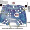 Tie Dye Blue Shale - WraptorSkinz Decal Style Vinyl Skin Wrap compatible with XBOX One ELITE Wireless Controller (CONTROLLER NOT INCLUDED)